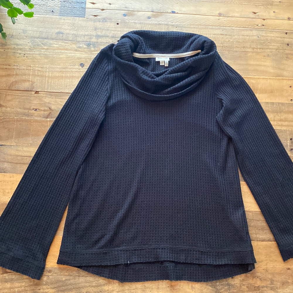 Anthropology Black Sweater, Size M